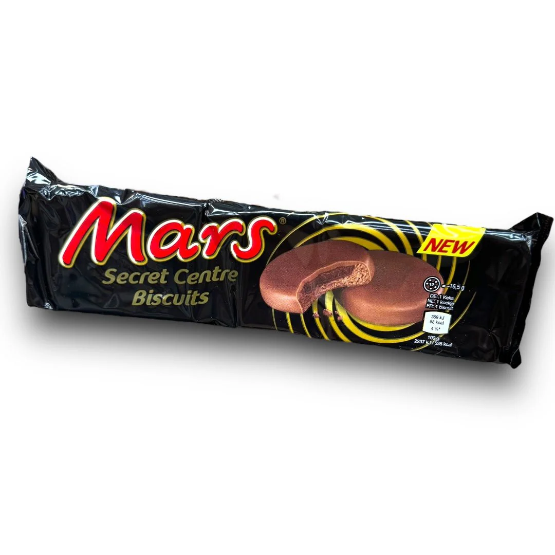 Cadbury Mars Secret Center Biscuits – Crunchy Treats with Creamy Center