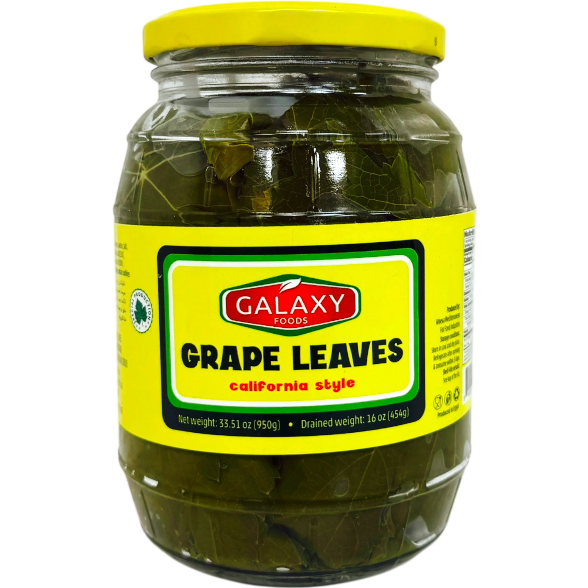 Mediterranean Grape Leaves – Authentic for Stuffed Dishes