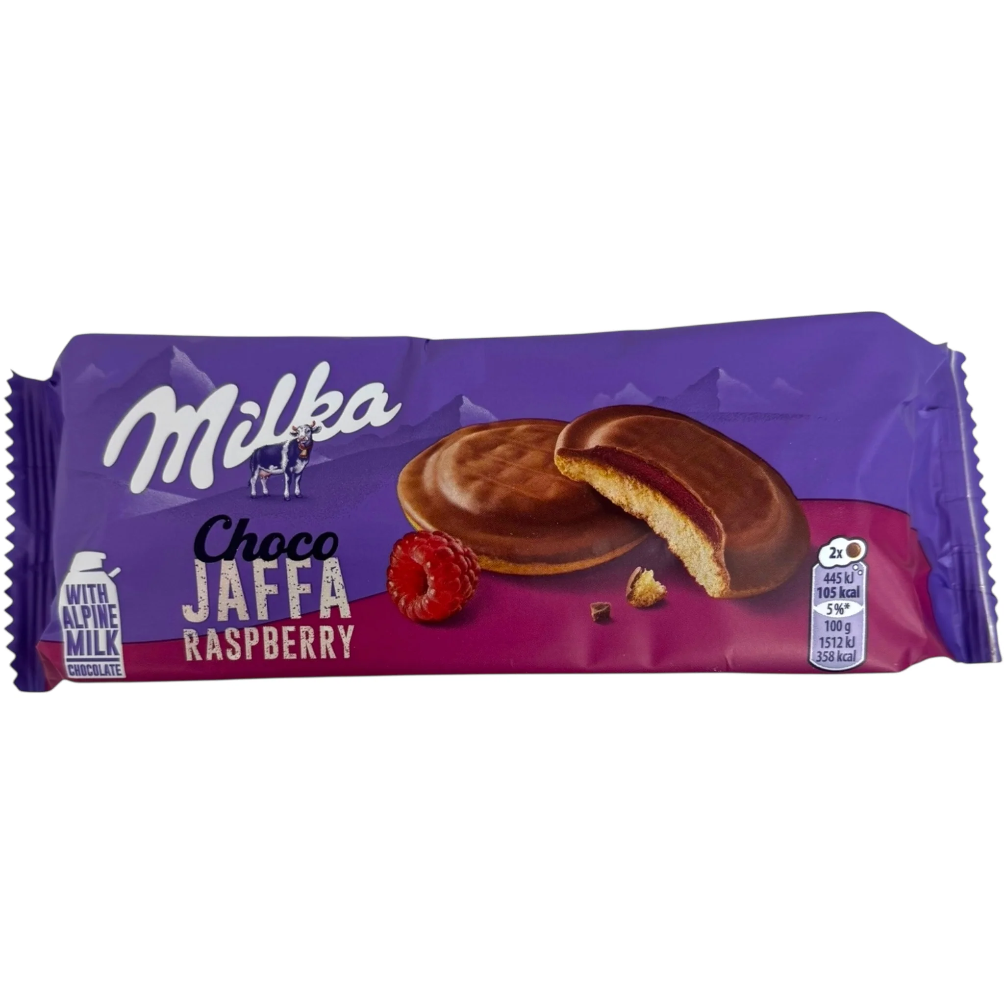 Milka Raspberry Chocolate Jaffa Snacks – 147g