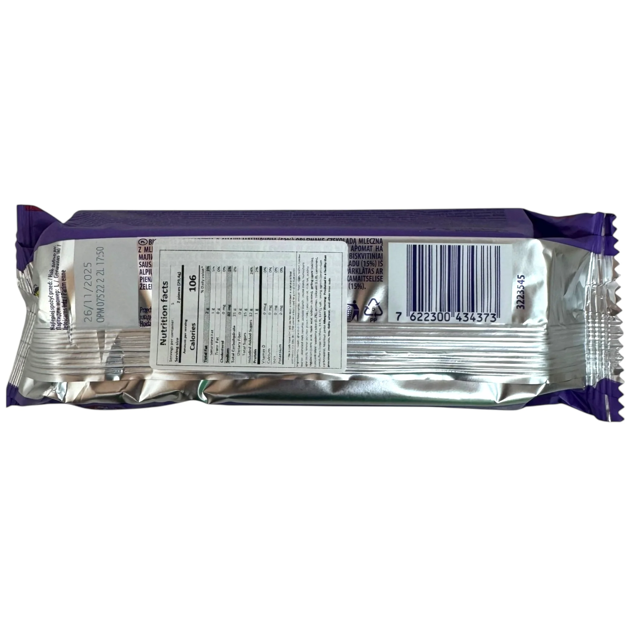 Milka Raspberry Chocolate Jaffa Snacks – 147g - Image 2