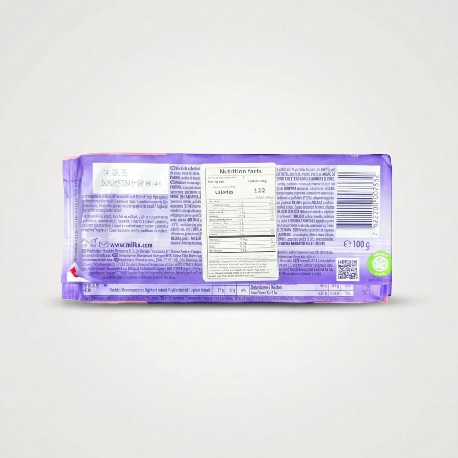 Milka Strawberry (100g) - Image 2