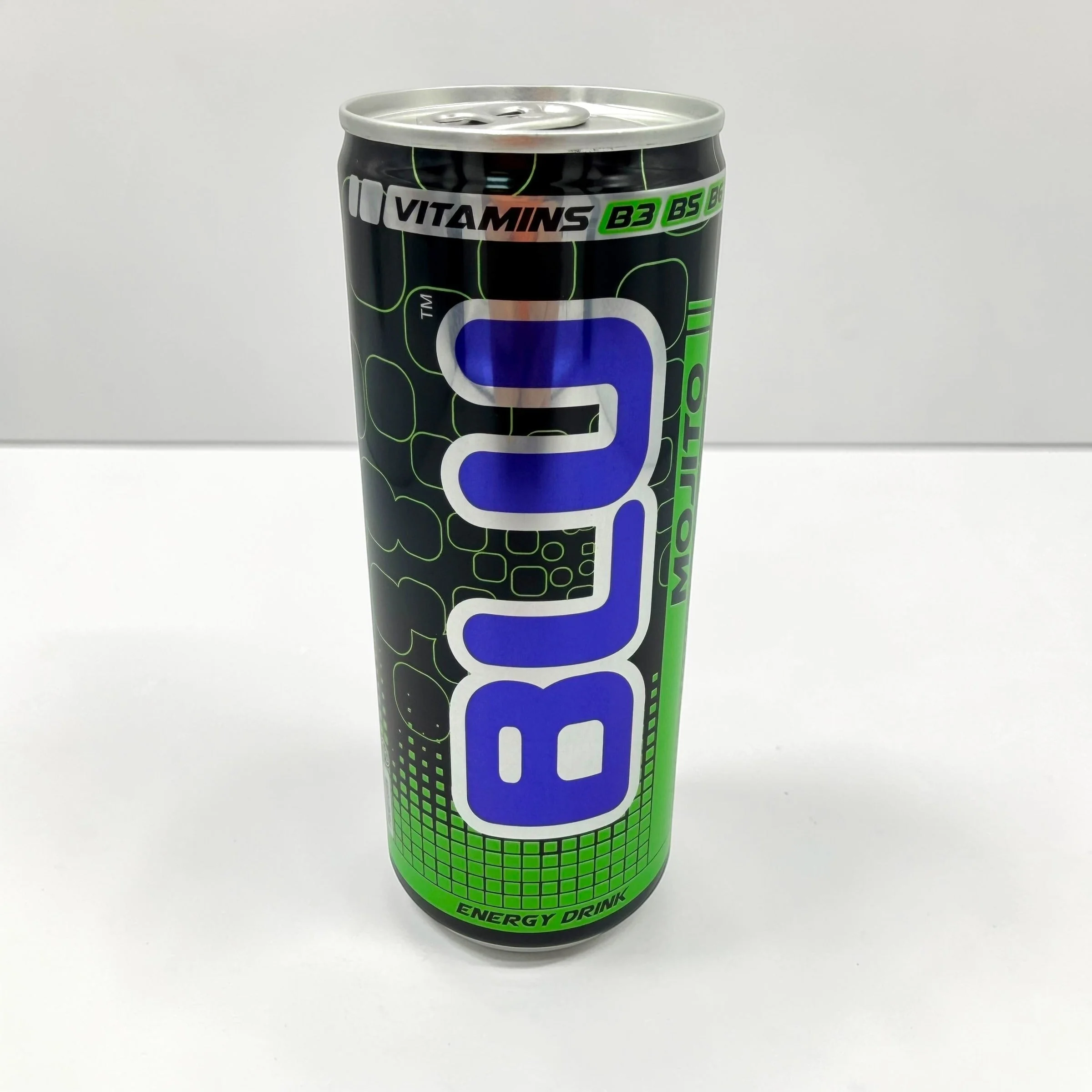 BLU Mojito Energy Drink 250ml Can - Image 4
