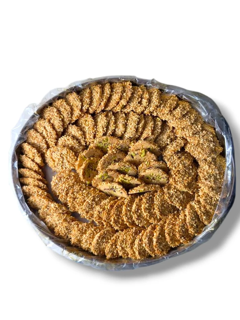 Nafeesah Barazek 900g – Authentic Middle Eastern Sesame Cookies - Image 2