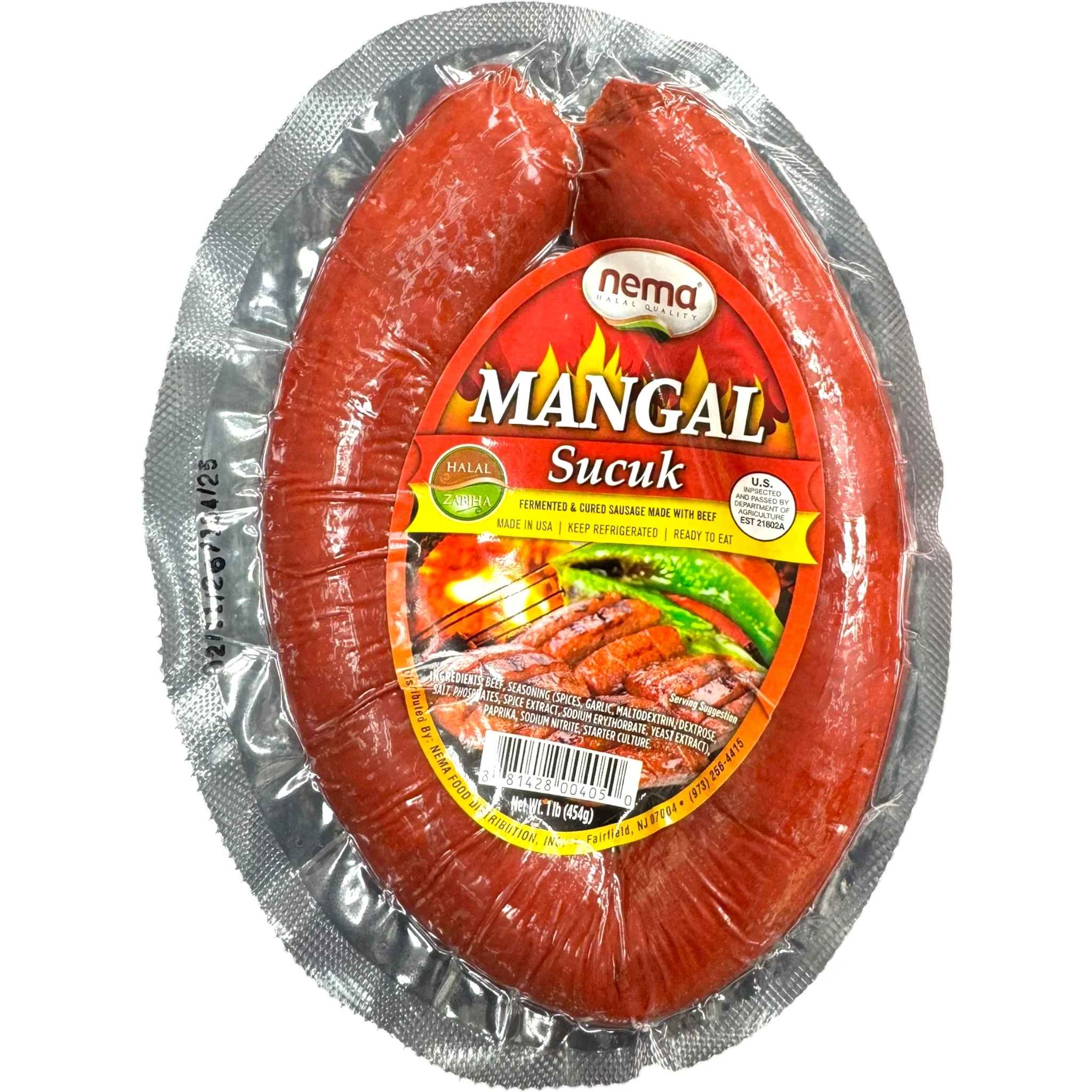 Nema Mangal Sucuk Spicy Turkish Sausage