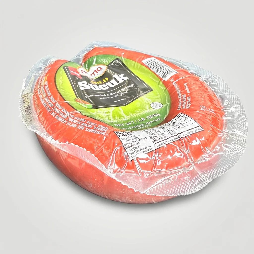 Nema Mild Sucuk 1 LB - Fermented & Cured Beef Sausage - Image 2