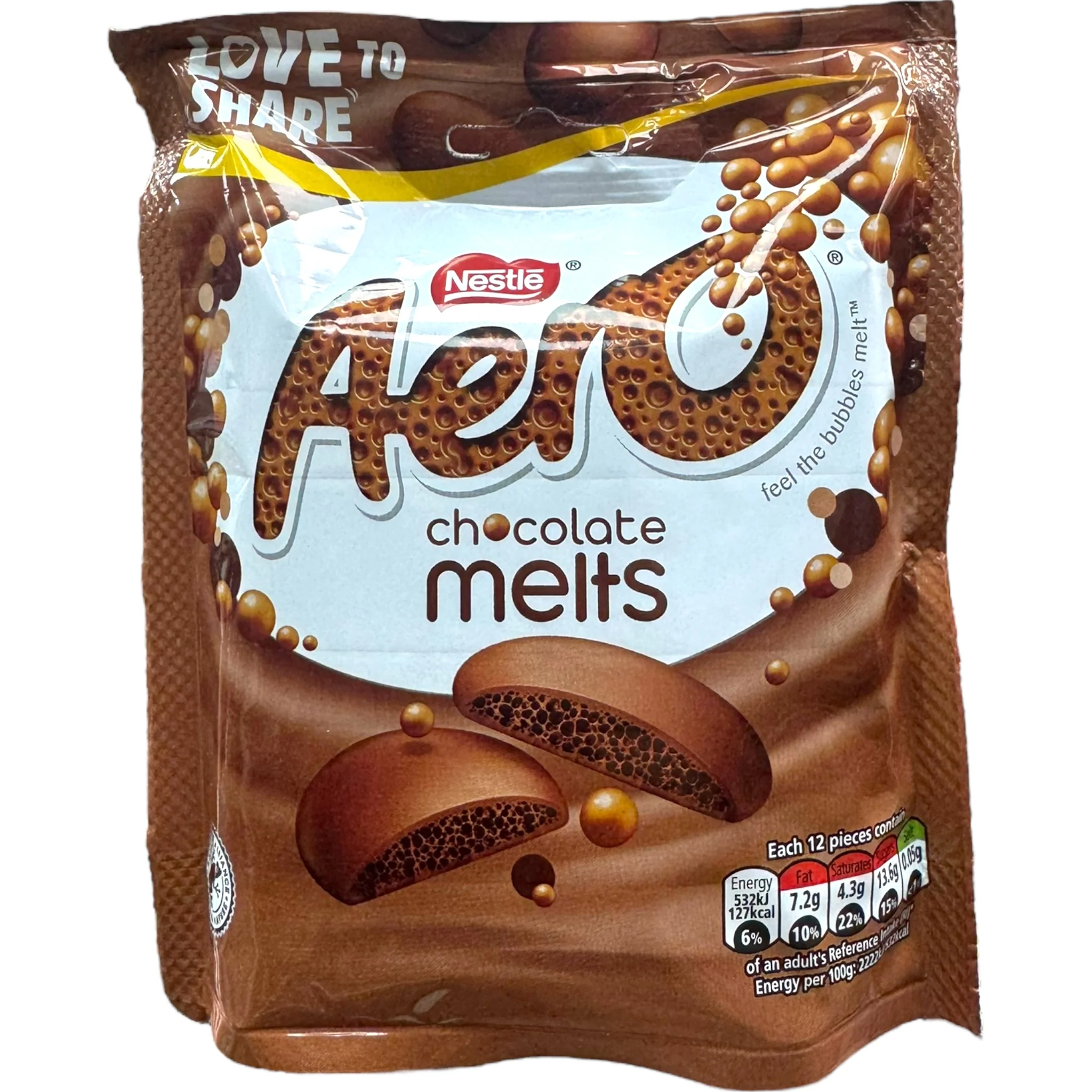 Nestle Aero Chocolate Melts