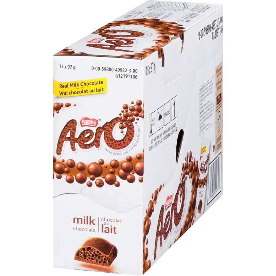 Nestlé Aero Milk Chocolate Bar Case of 97.0 g - Image 2