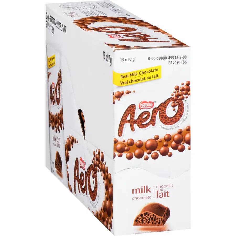 Nestlé Aero Milk Chocolate Bar Case of 97.0 g - Image 3