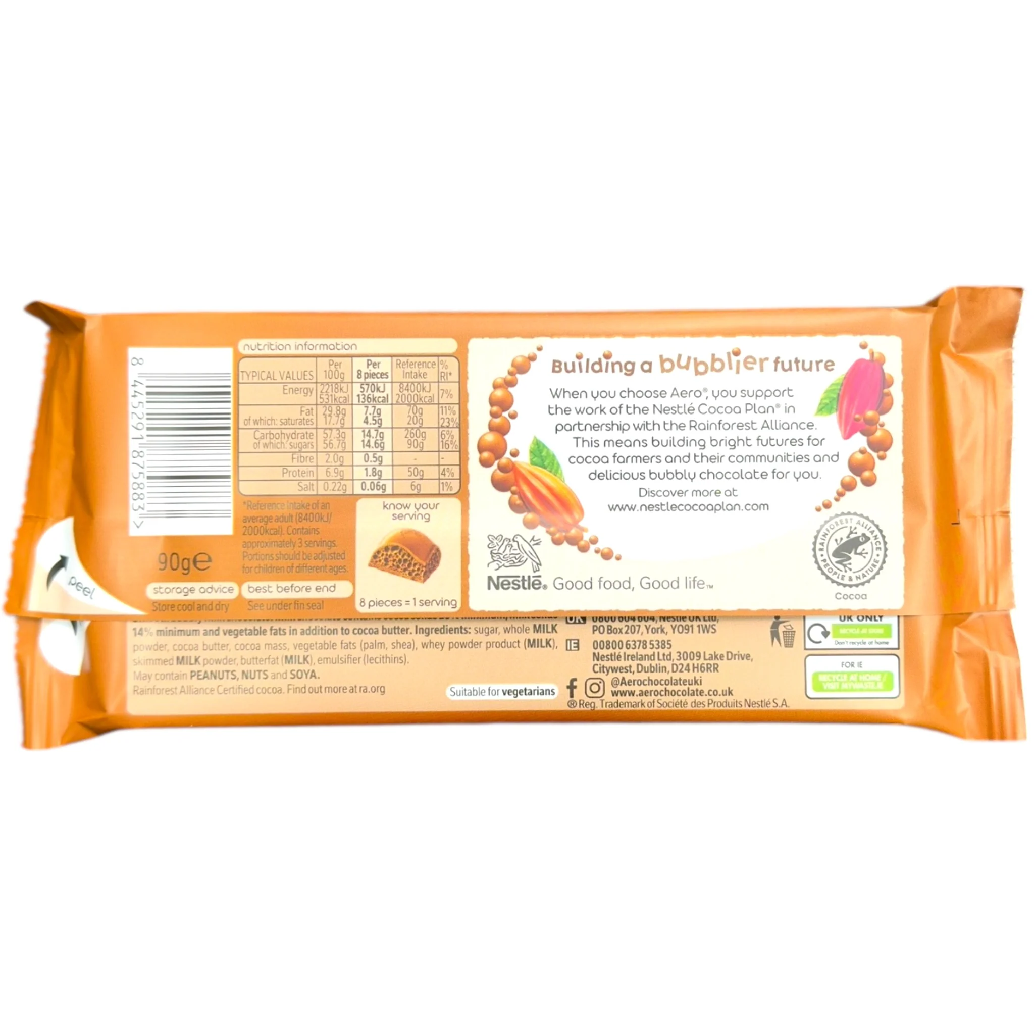Nestlé Aero Milk Chocolate Orange Treats - Image 2