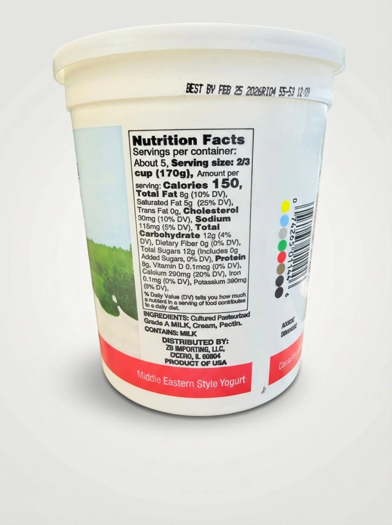 Ziyad Old Country Style Plain Yogurt (908g) - Image 2