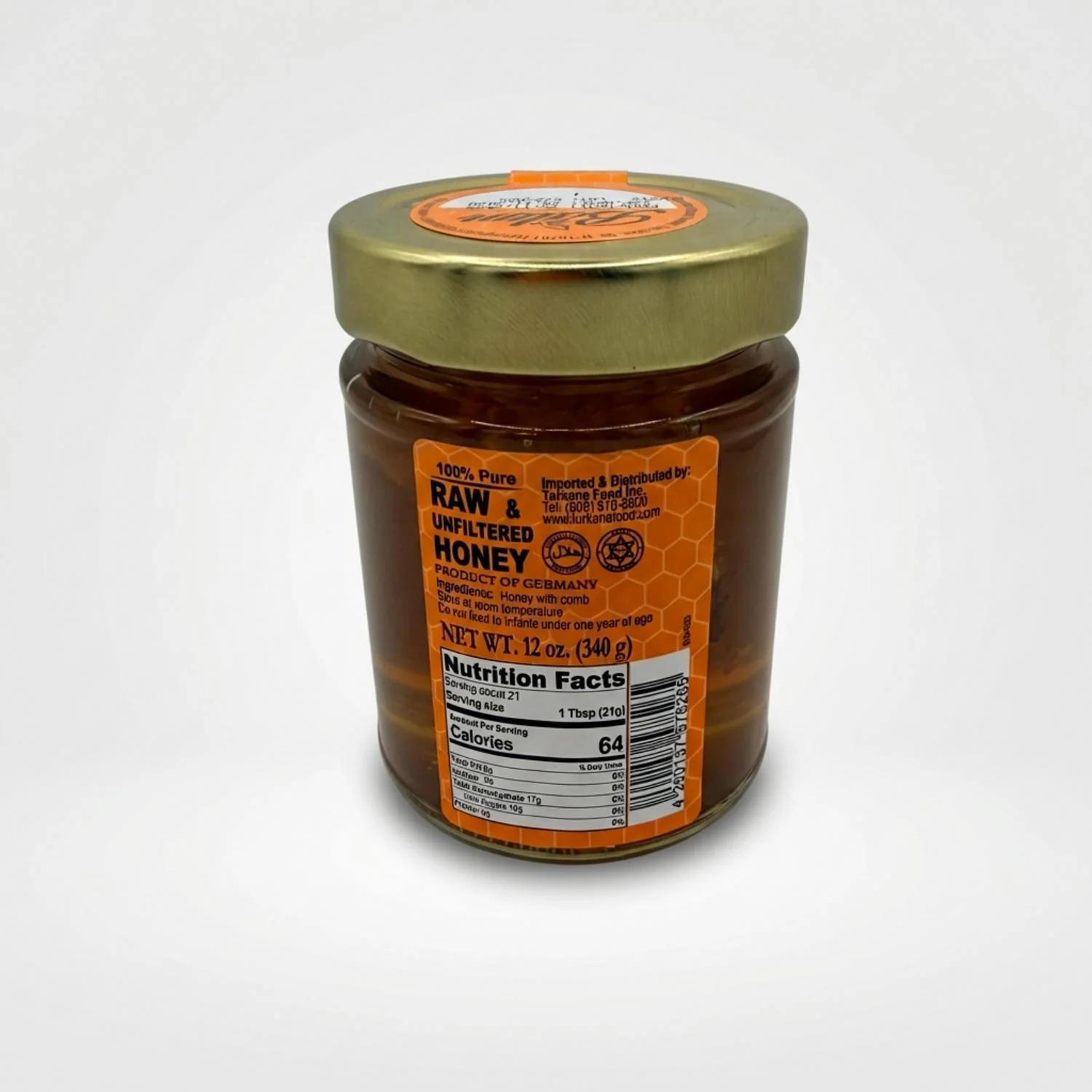 Raw & Unfiltered Honey with Comb (340g) - Image 2