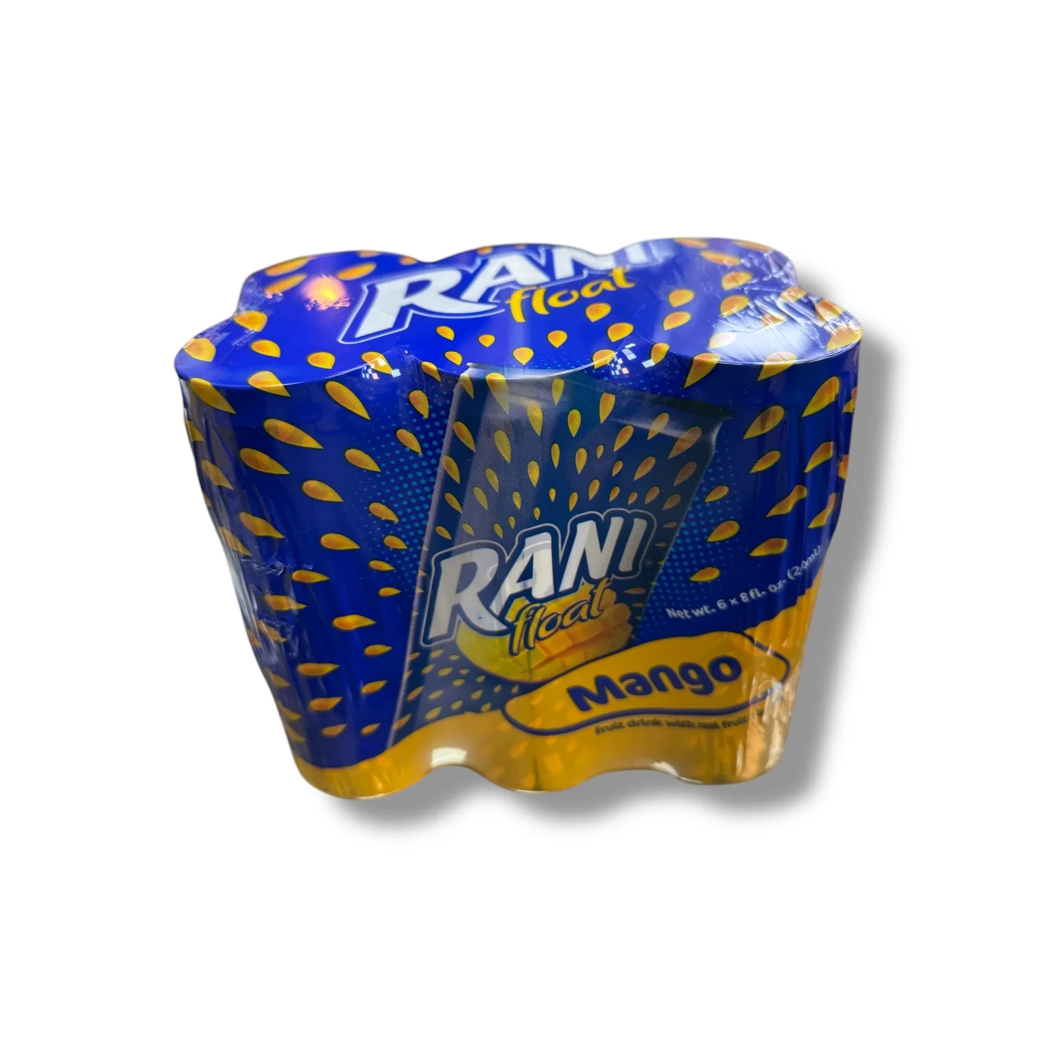 Rani Float Mango Juice Drink with Real Mango Pieces – 6 Pack