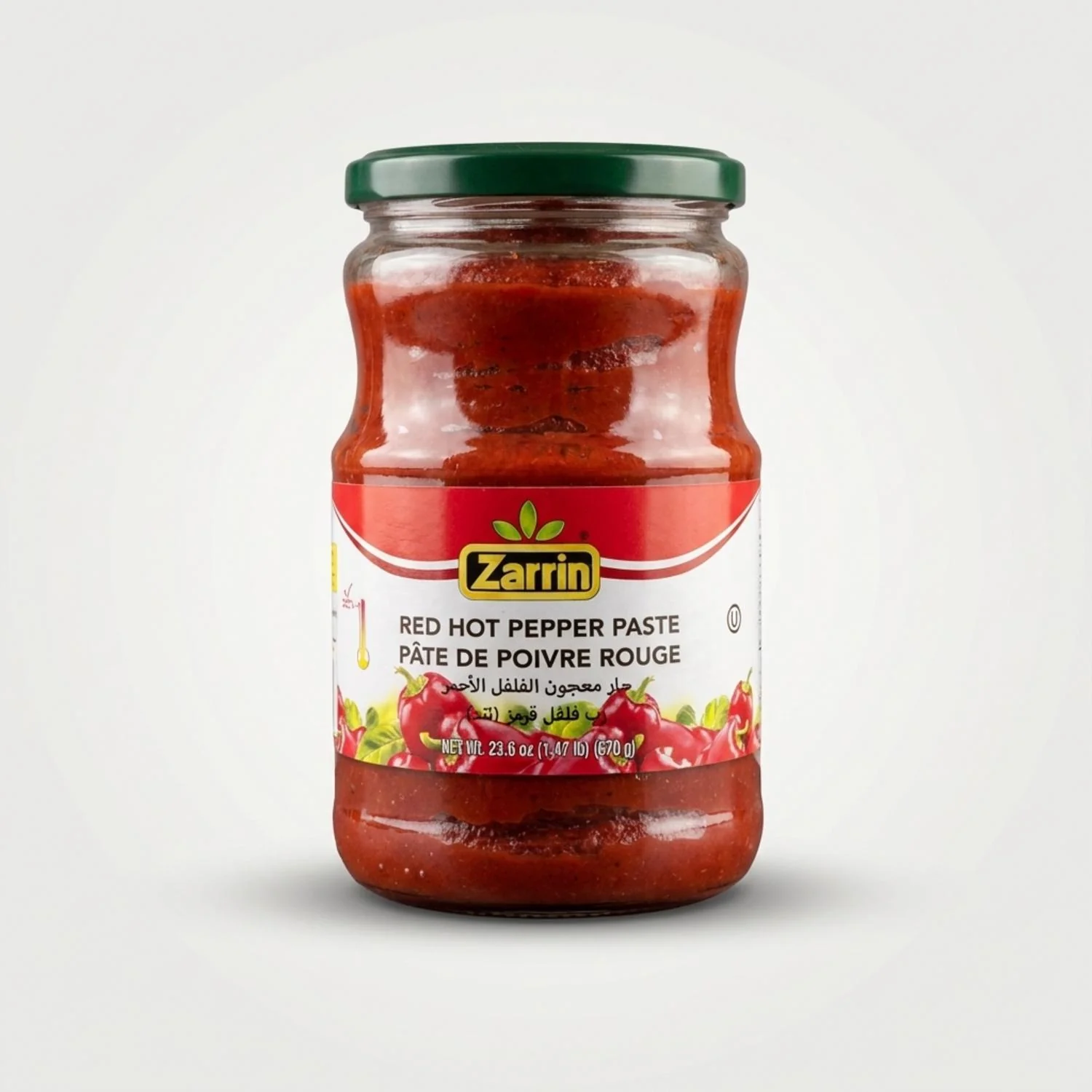 Zarrin Red Hot Pepper Paste (670g)