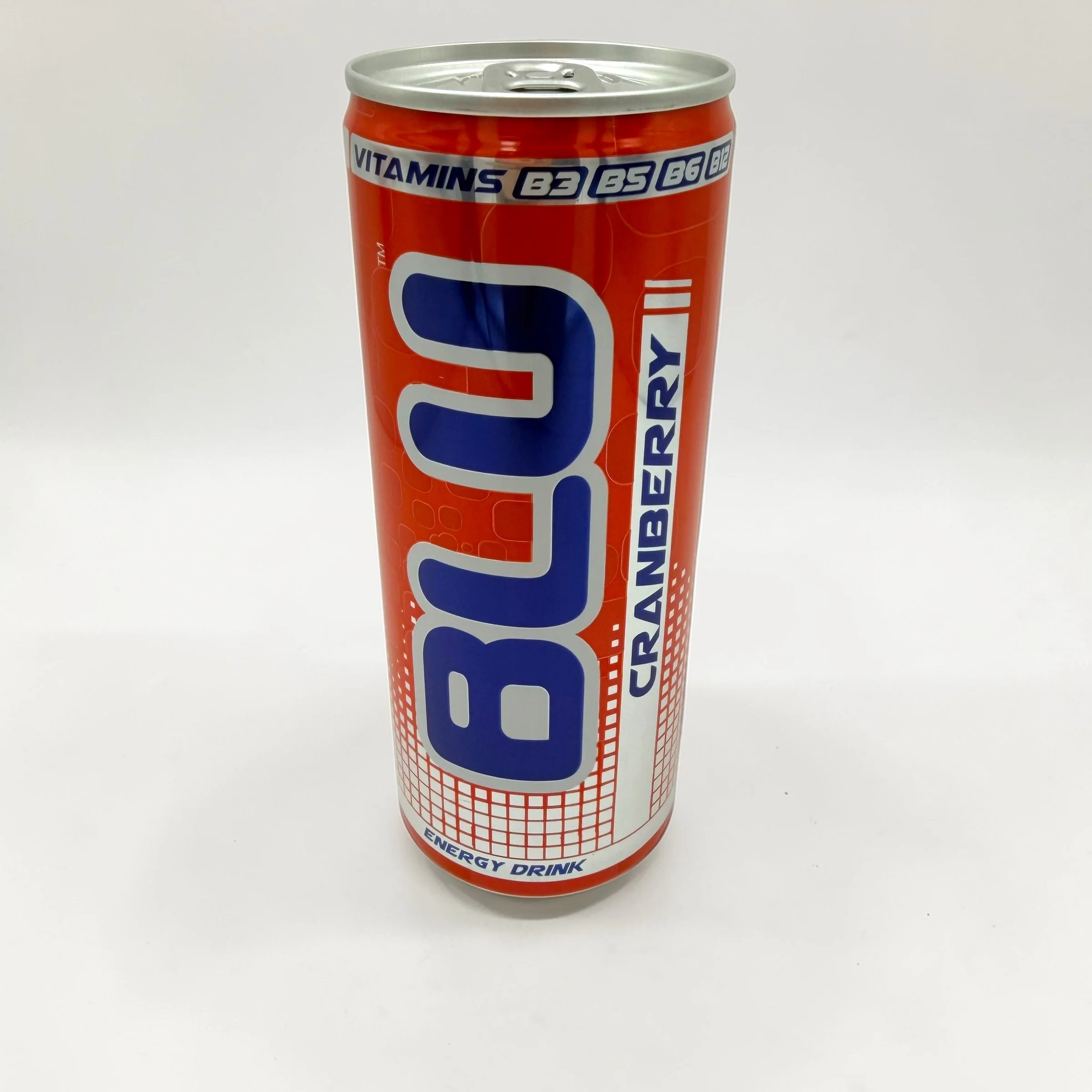 BLU DAY Cranberry Energy Drink 250ml Can - Image 4