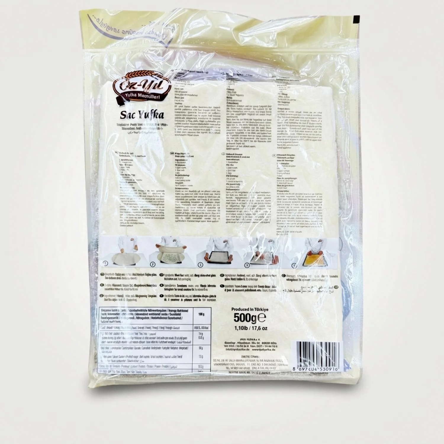 Oz-yil Sac Yufka Pastry Leaves (500g) - Image 2