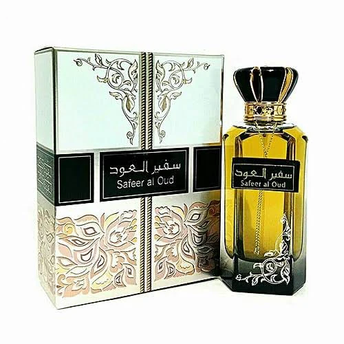 Lattafa Safeer Al Oud 100ml Arabian Perfume With Rich Oud Notes