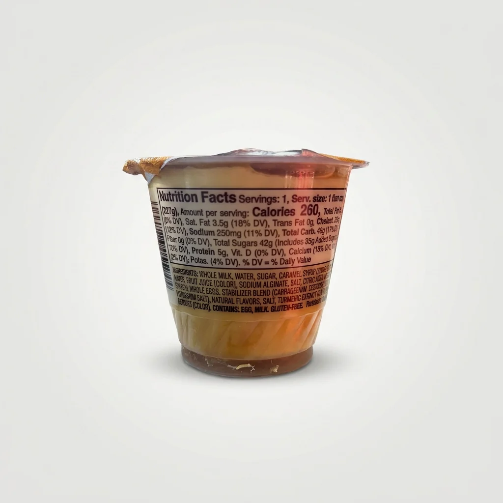 Señor Rico Caramel Flan 8 oz - Authentic Traditional Dessert - Image 2
