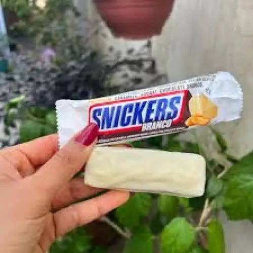 Snickers Branco – white chocolate Brazil - Image 4