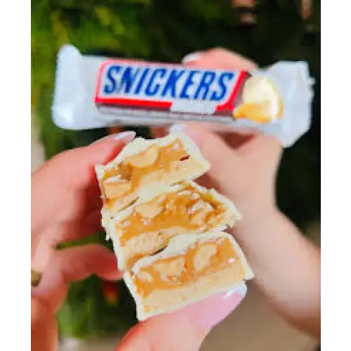 Snickers Branco – white chocolate Brazil - Image 5