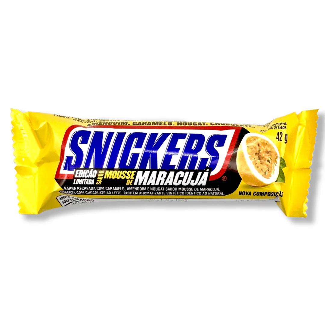 Snickers Mousse De Maracuja Passion Fruit (Brazil)