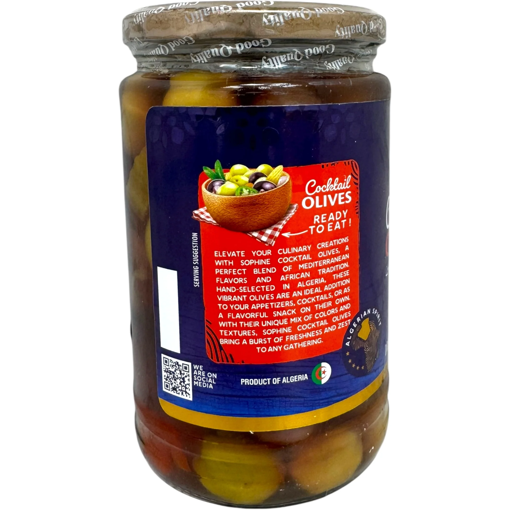 Sophine Premium Mediterranean Cocktail Olives - Image 2