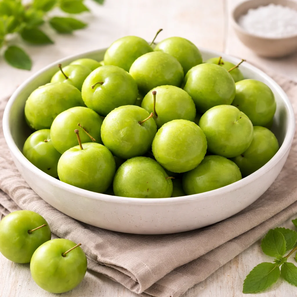 Sour Green Plum, Green Plums, Janerik (1 lb) By Albasha - Image 5