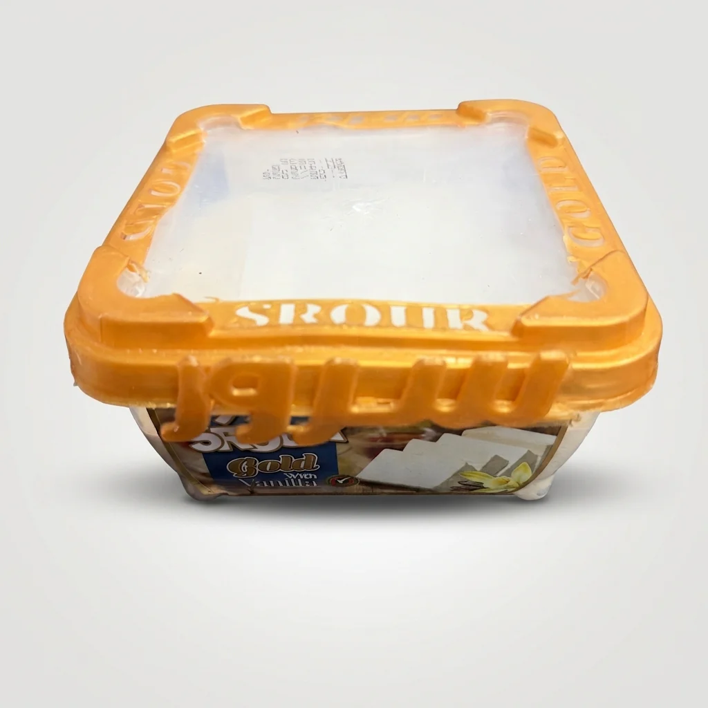 Srour Gold Halawa with Vanilla - Premium Sesame Halva Spread - Image 2