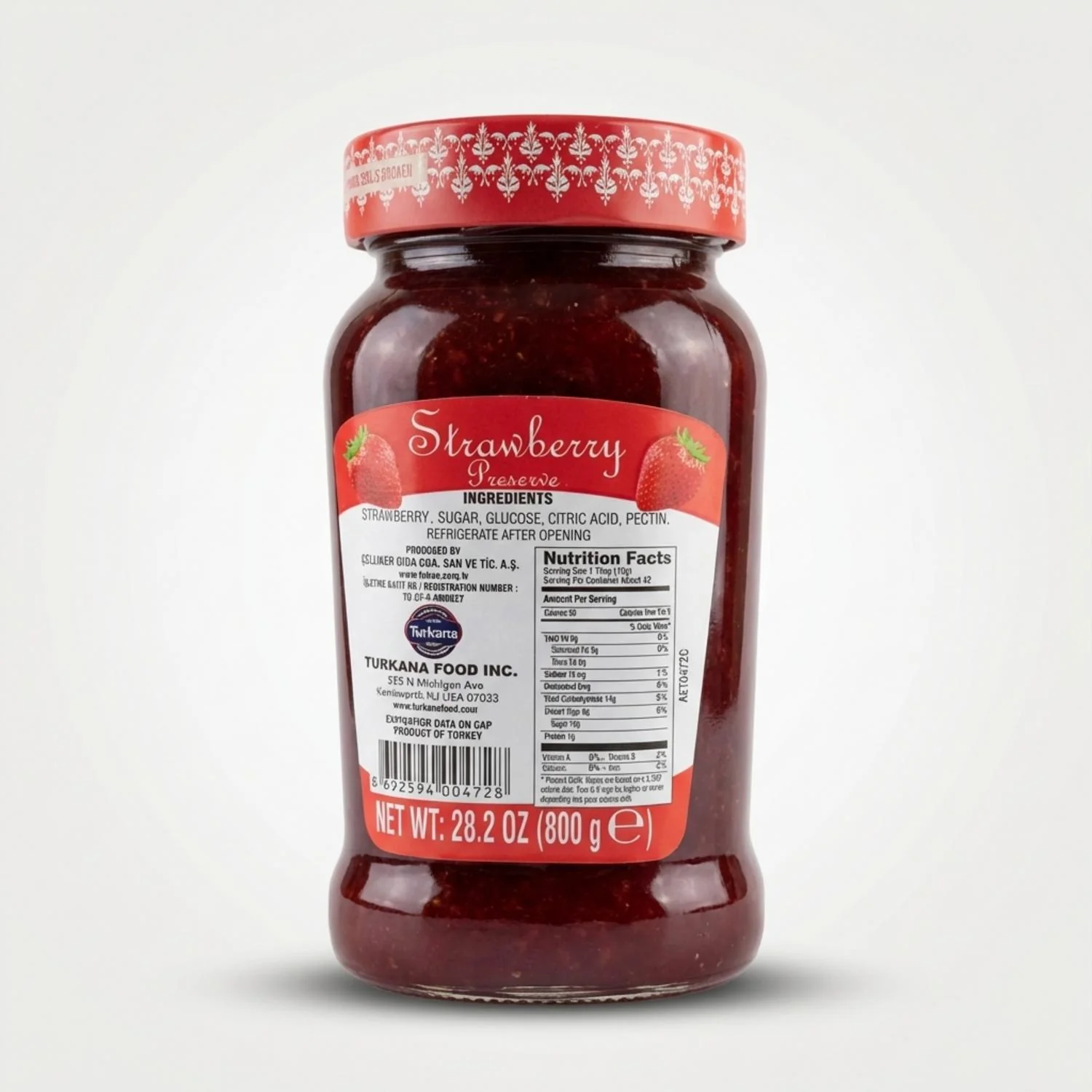Strawberry Preserve (800g) - Image 2