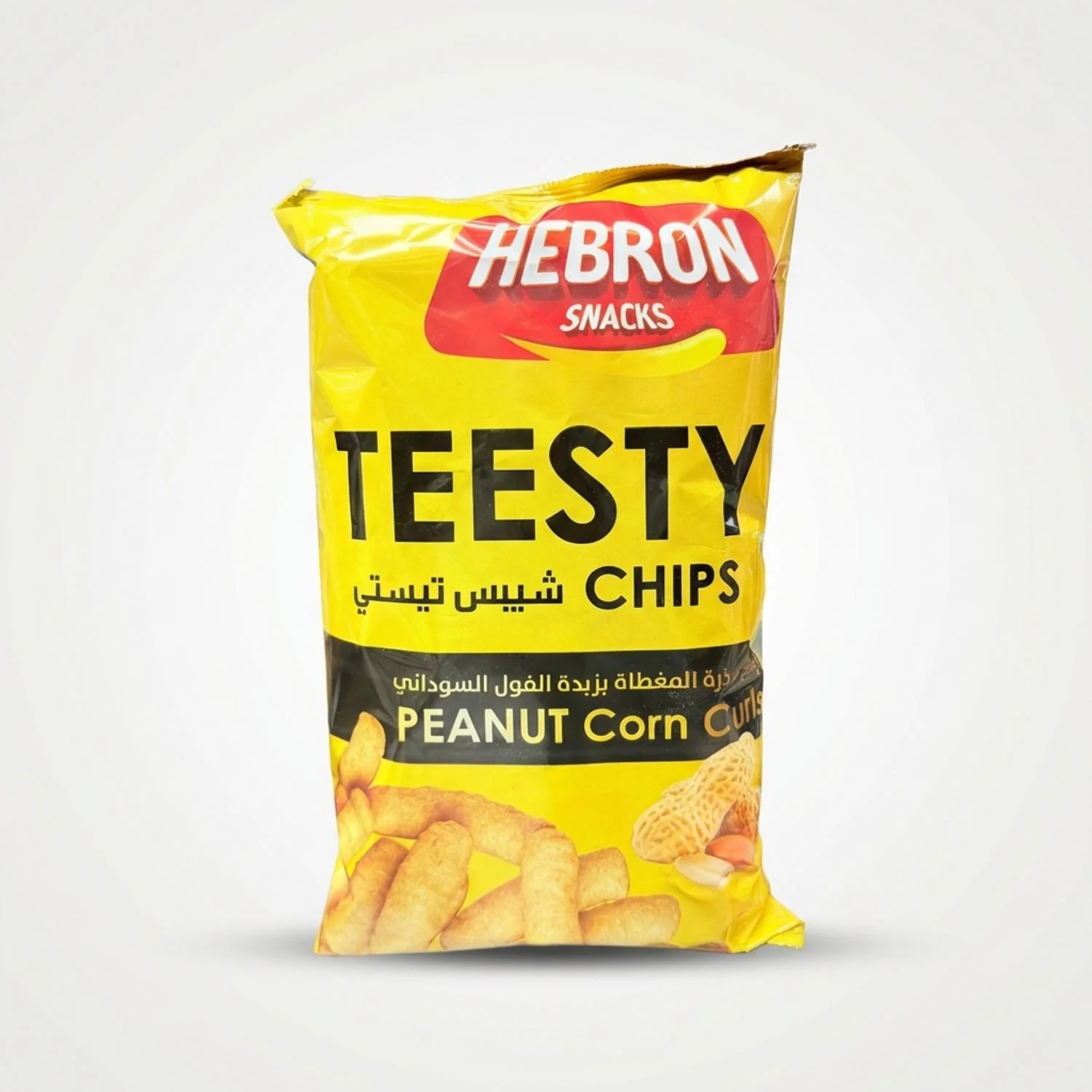 Hebron Teesty peanut corn curls Chips (105g)