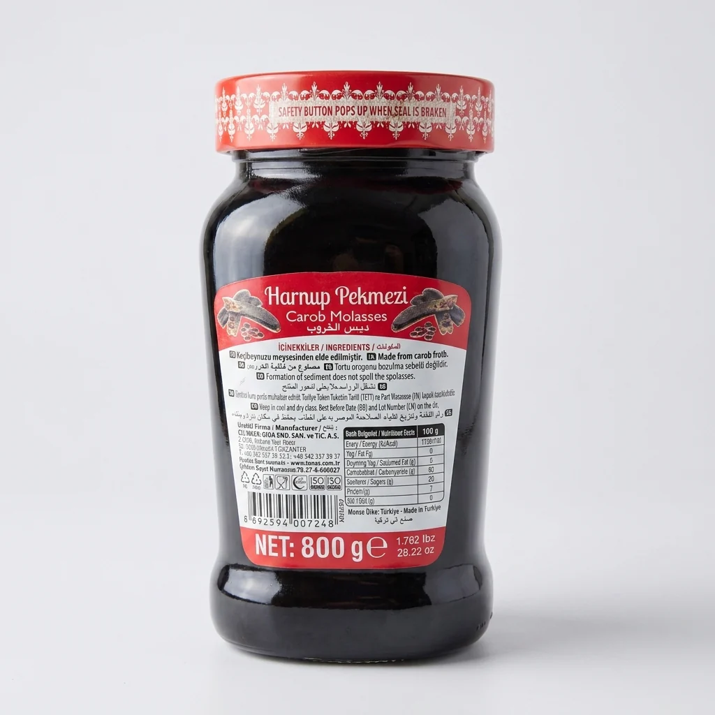 Tunas Harnup Pekmezi 800g - Turkish Carob Molasses - Image 2