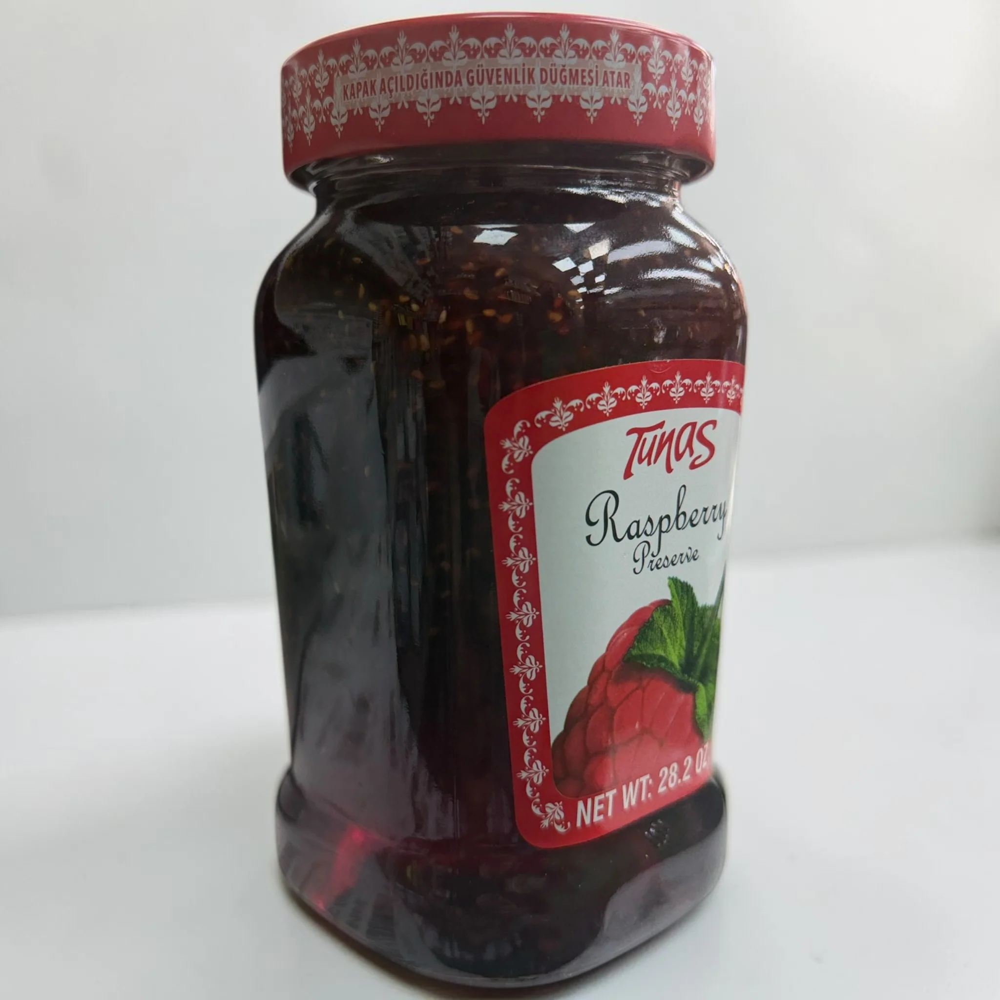 Tunas Raspberry Preserve 800g - Turkish Fruit Spread Jam - Image 3
