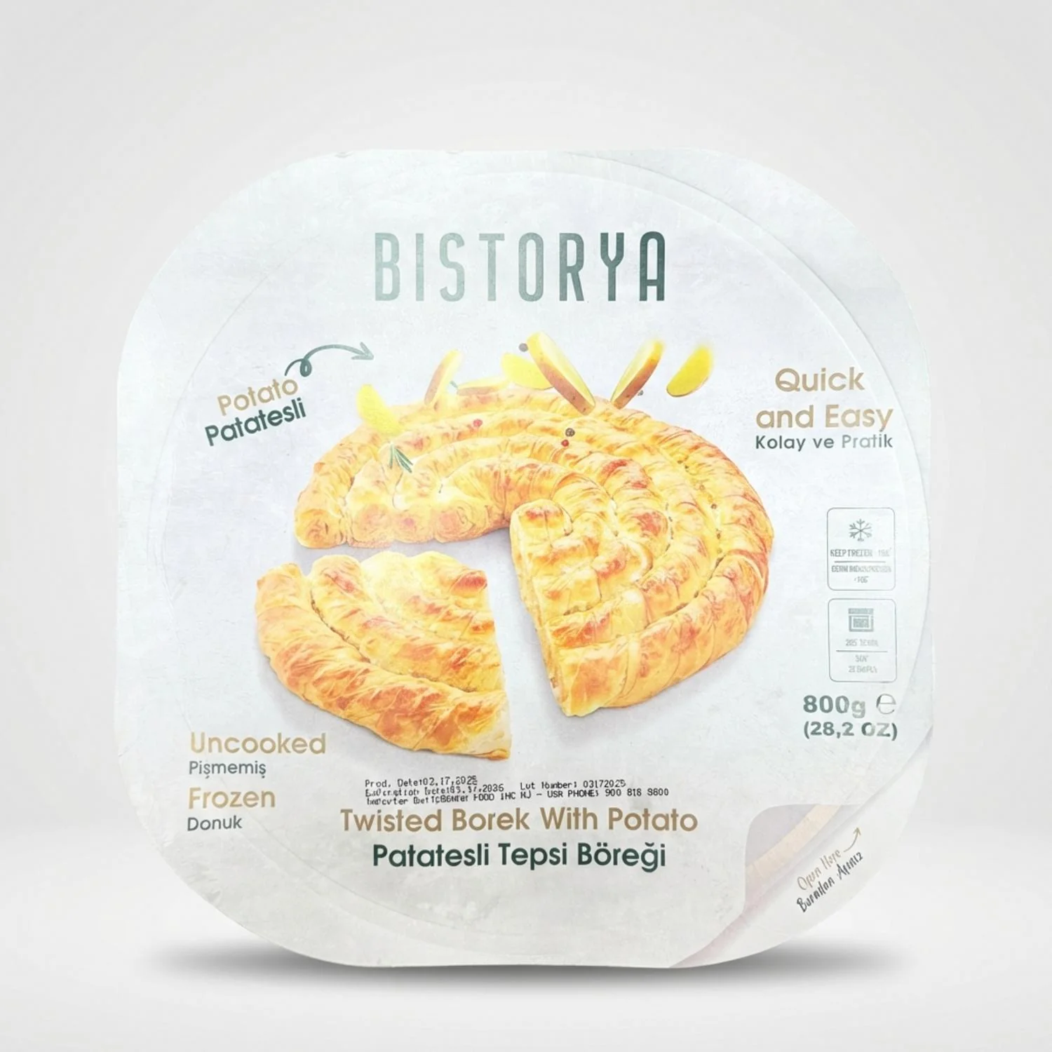 Twisted Borek With Potato (800g)by bistorya