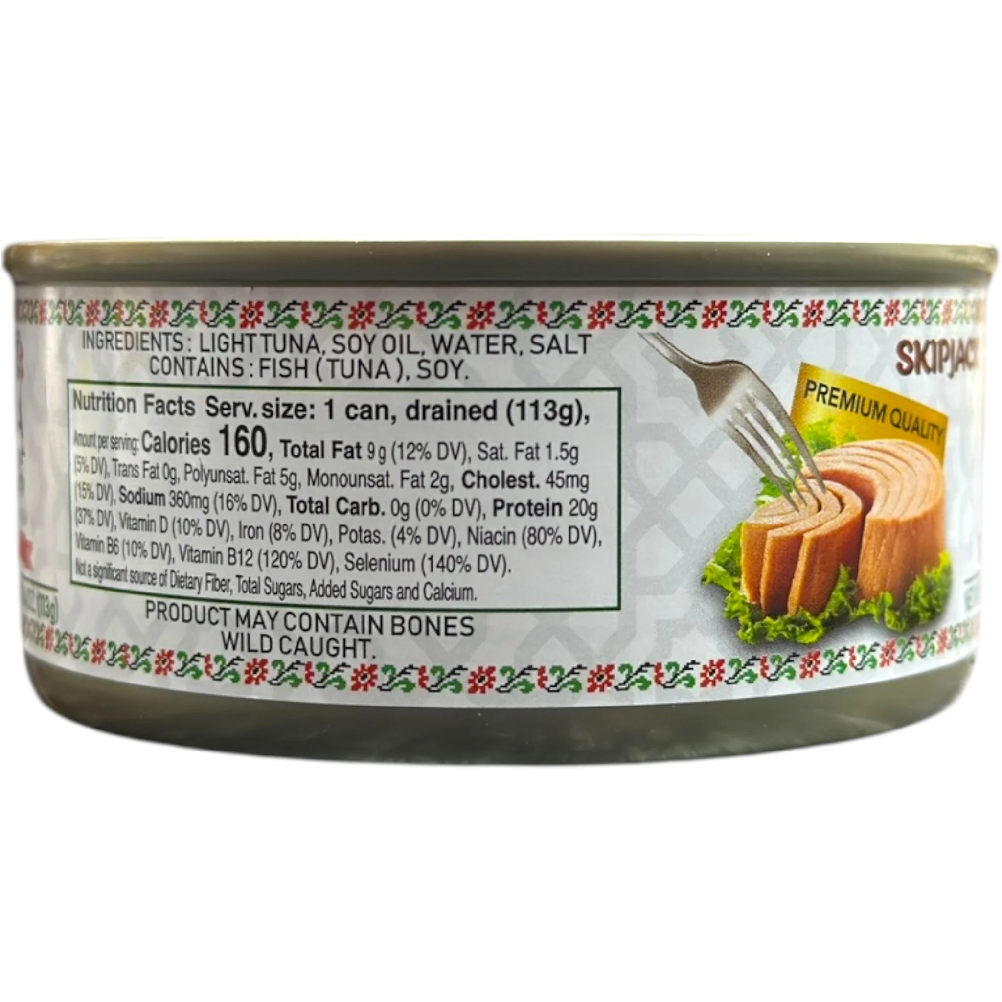 Yafa Solid Light Tuna In Soy Oil – 142g, High-Quality Source Of Protein, Convenient For Meal Prep - Image 3