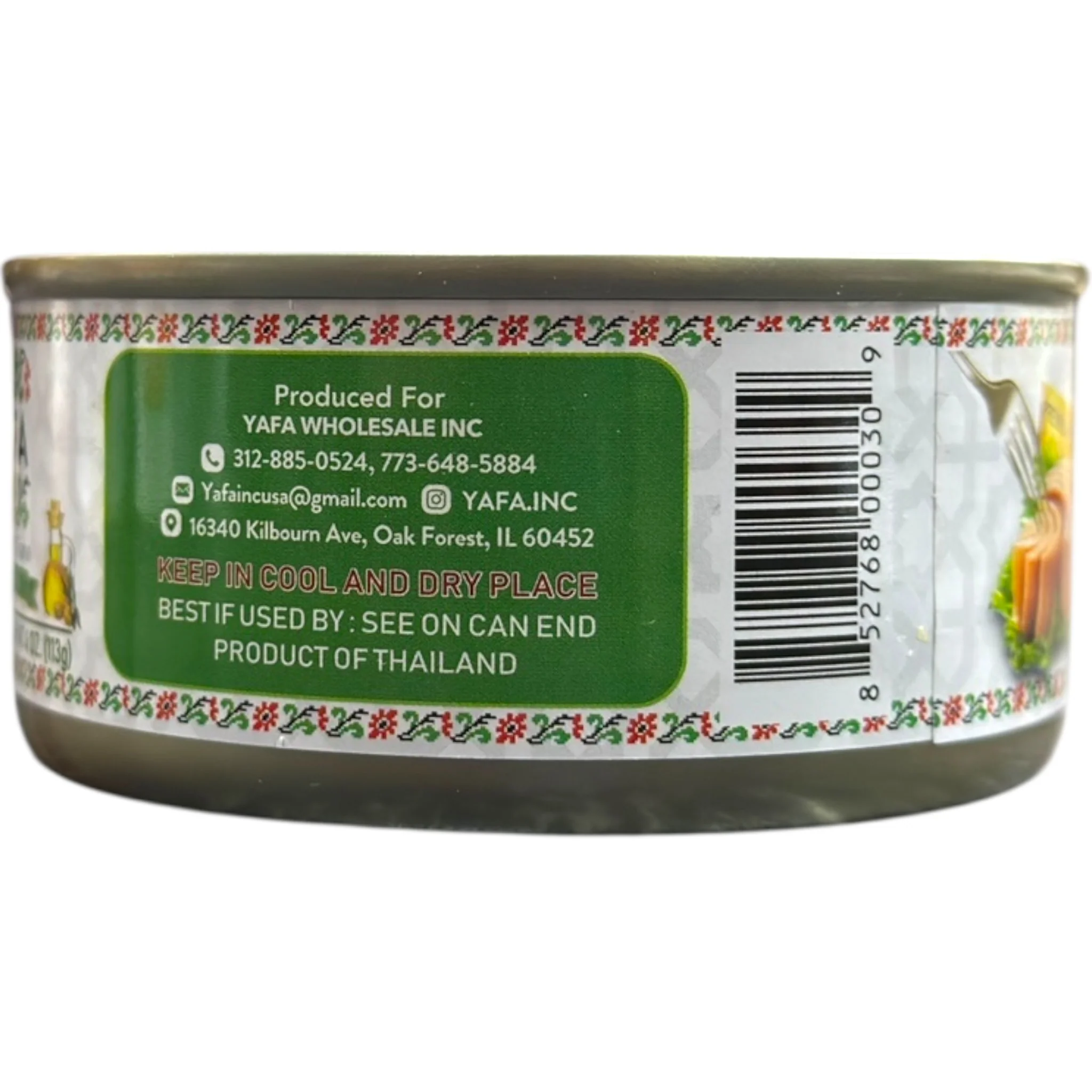 Yafa Solid Light Tuna In Olive Oil – 142g - Image 3