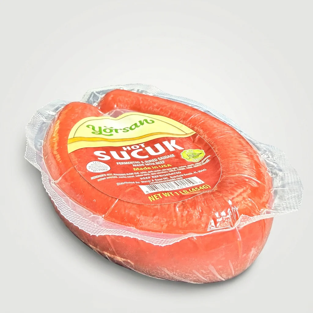 Yöt Sarv Hot Sucuk 1 lb - Fermented & Cured Beef Sausage - Image 2