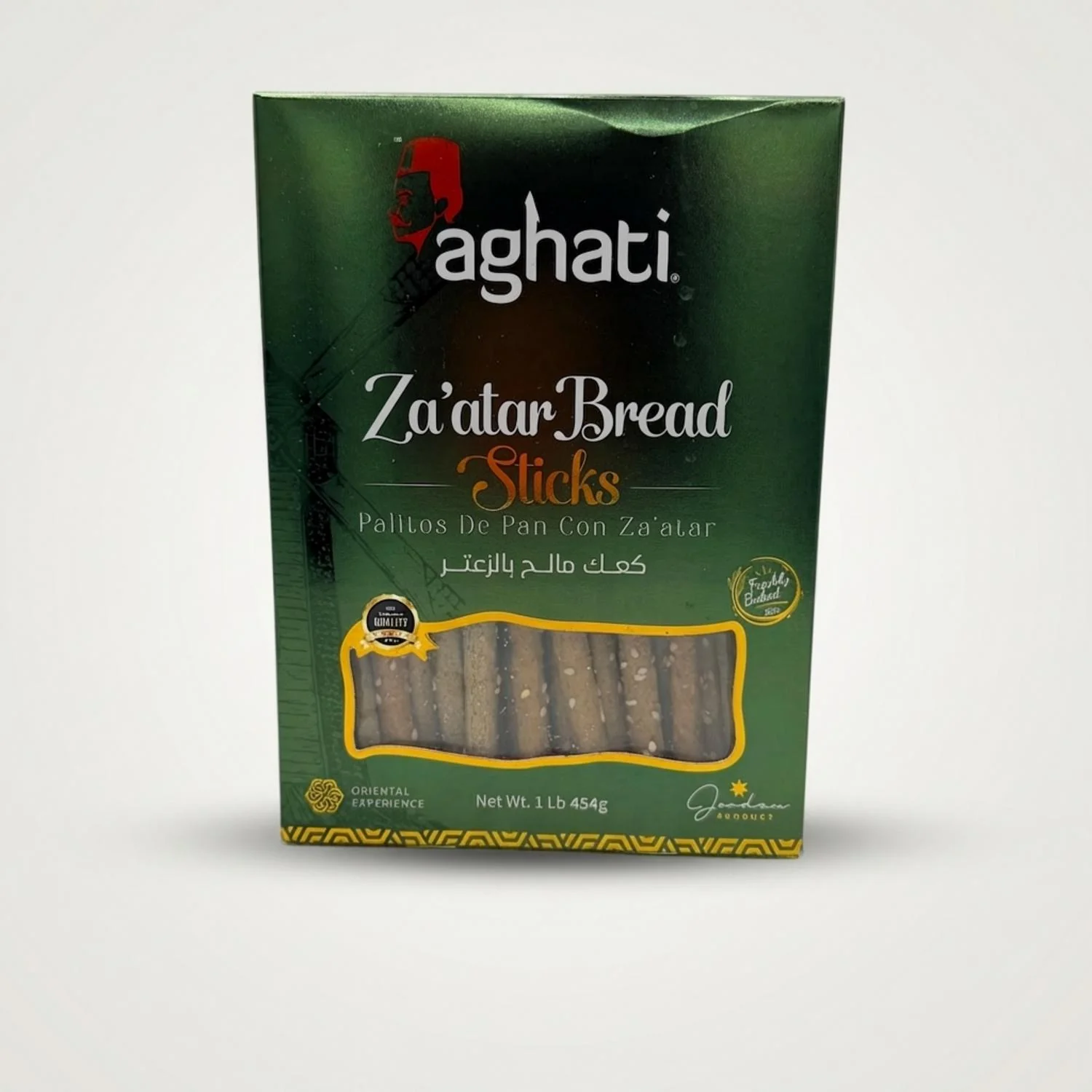 Za'atar Bread Sticks Aghati (454g)