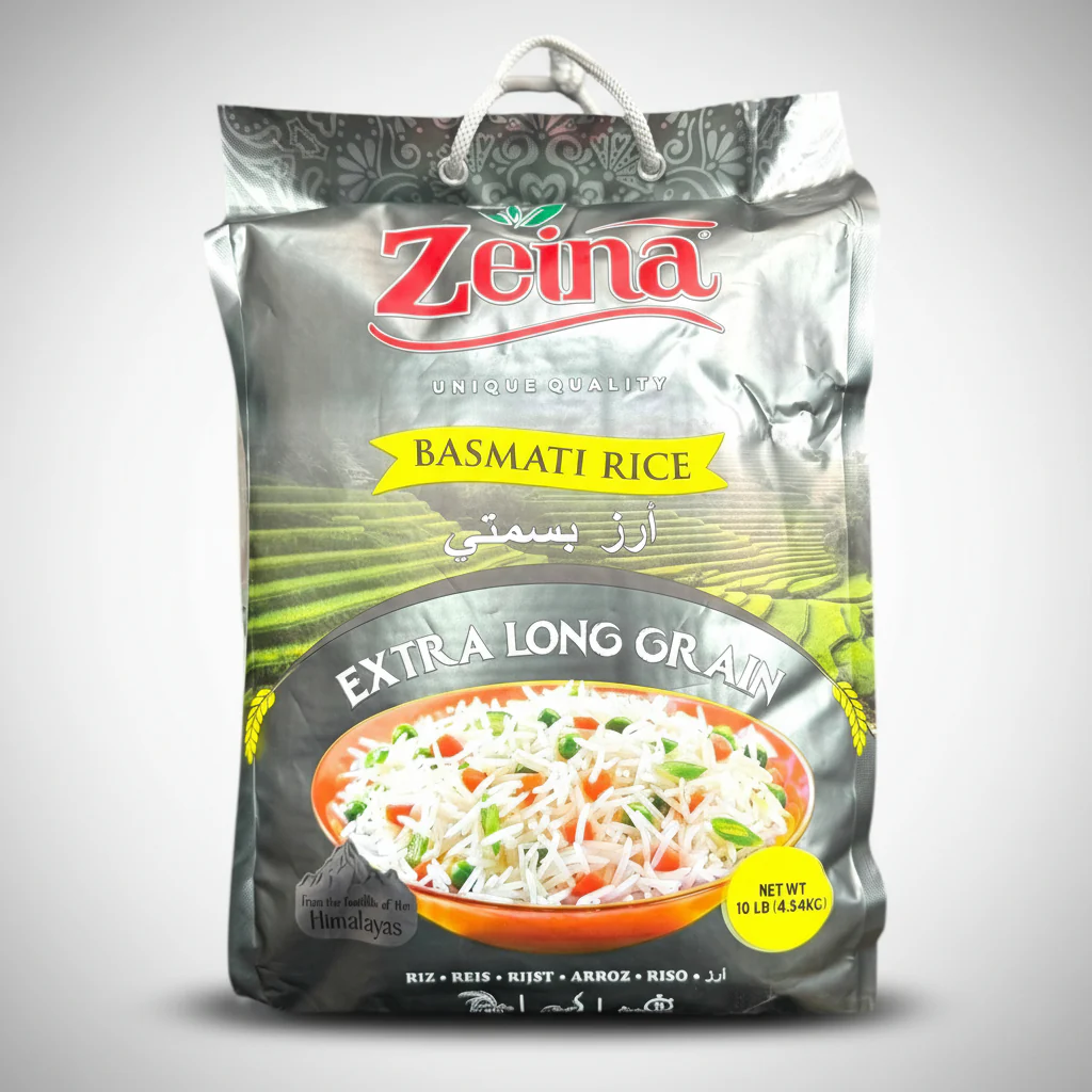 Zeina Basmati Extra Long Rice 10Lb