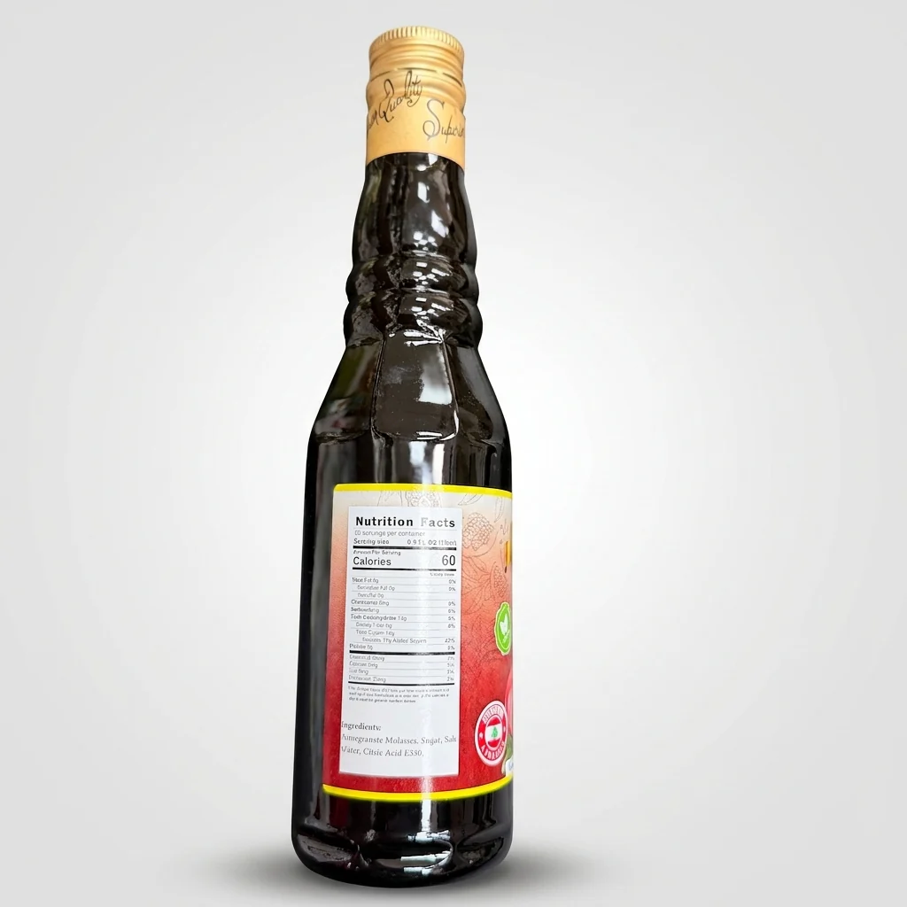 Zeina Pomegranate Molasses 10.14 fl oz - Premium Middle Eastern Syrup - Image 2