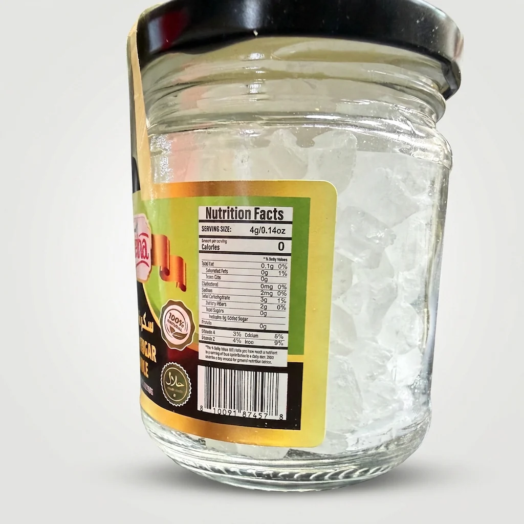 Zeina Rock Sugar Whole 5.3oz - Premium Crystallized Natural Sweetener - Image 2
